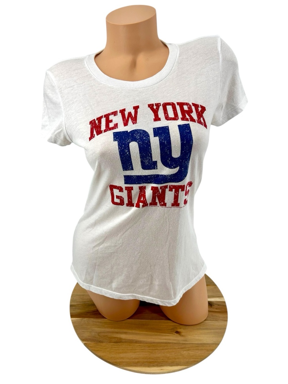 Old Navy New York Giants Graphic Logo Short Sleeve Tee Womens Size Small READ